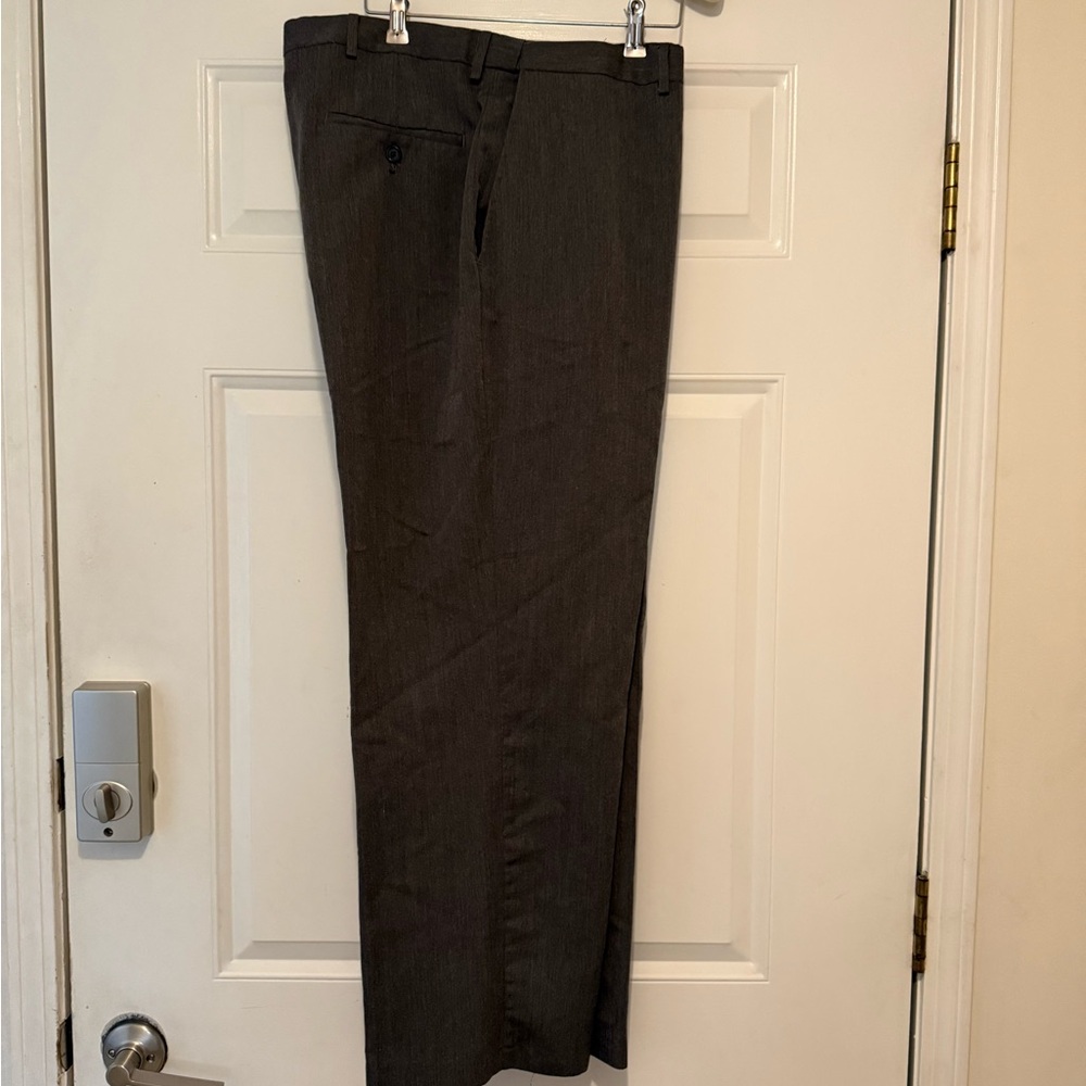 Haggar Charcoal Dress Pants for Men